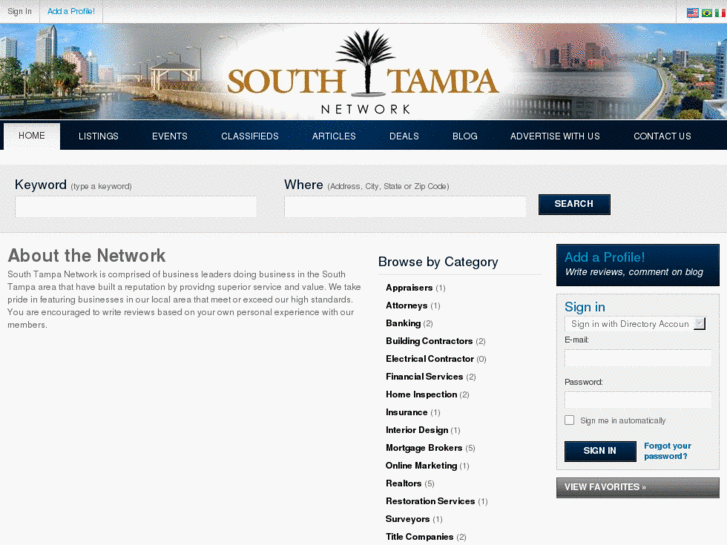 www.southtampanetwork.com