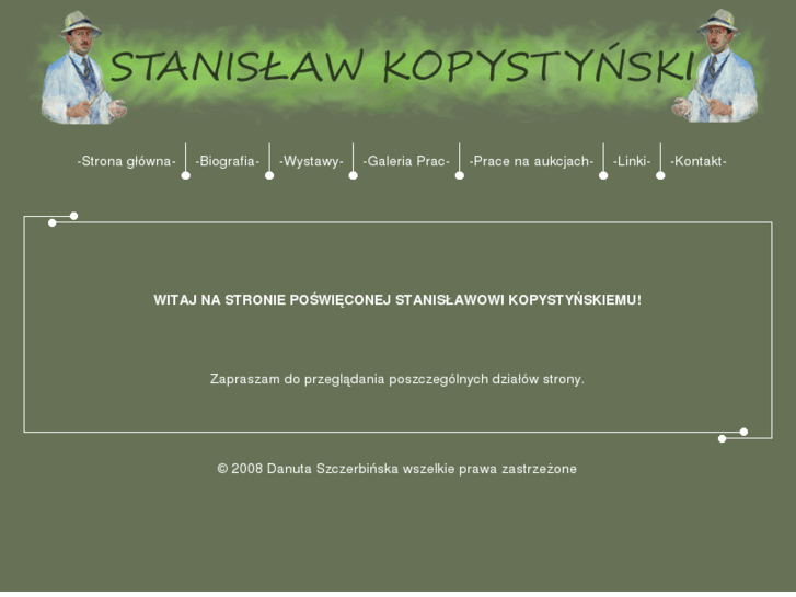 www.stanislawkopystynski.info