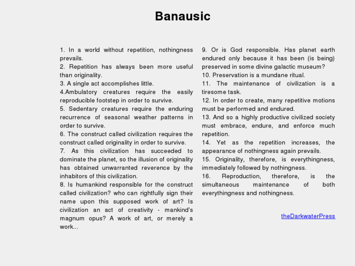 www.banausic.com