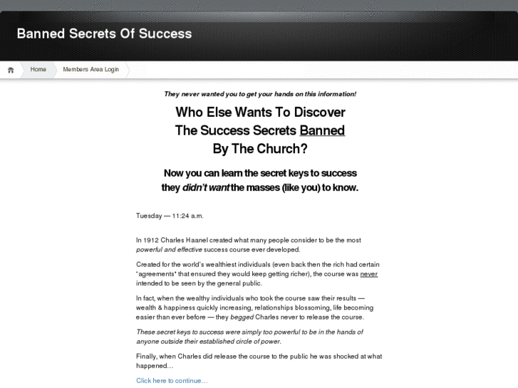 www.bannedsecretsofsuccess.com