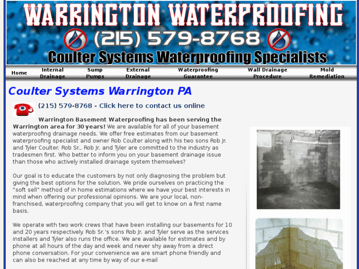 www.basementwaterproofingwarringtonpa.info