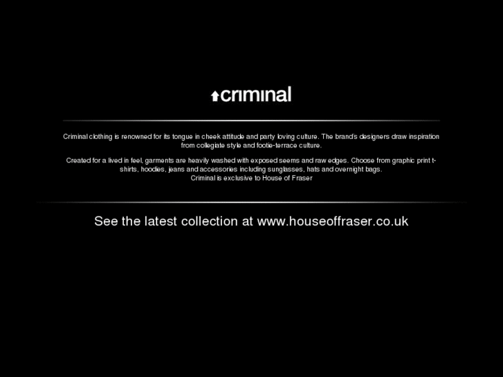 www.criminalclothing.com