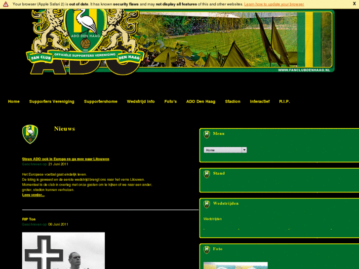 www.fanclubdenhaag.nl