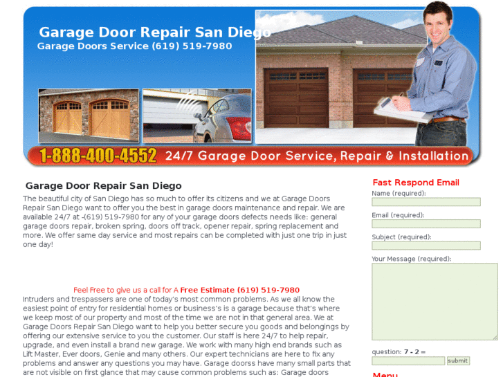 www.garagedoorrepairsantee.com