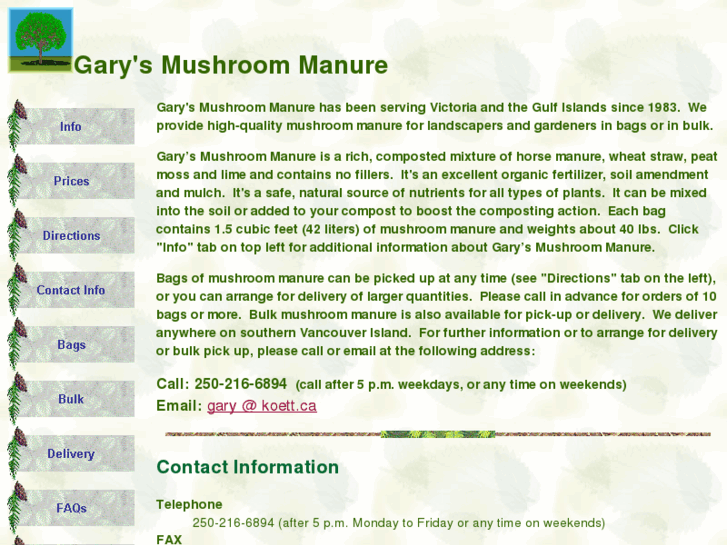 www.garysmushroommanure.com