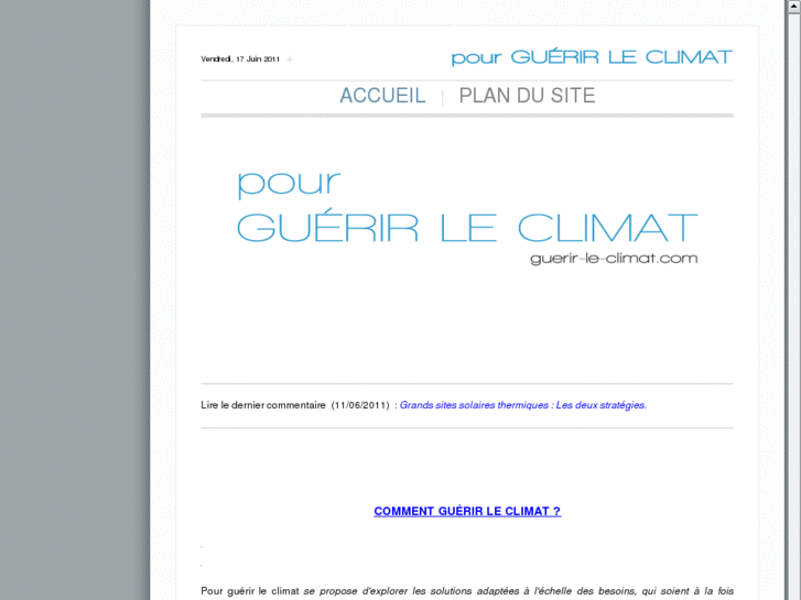 www.guerir-le-climat.com