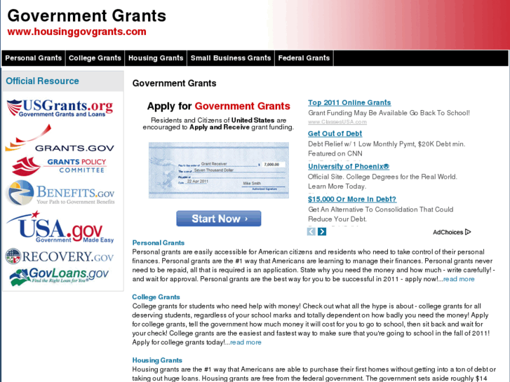 www.housinggovgrants.com