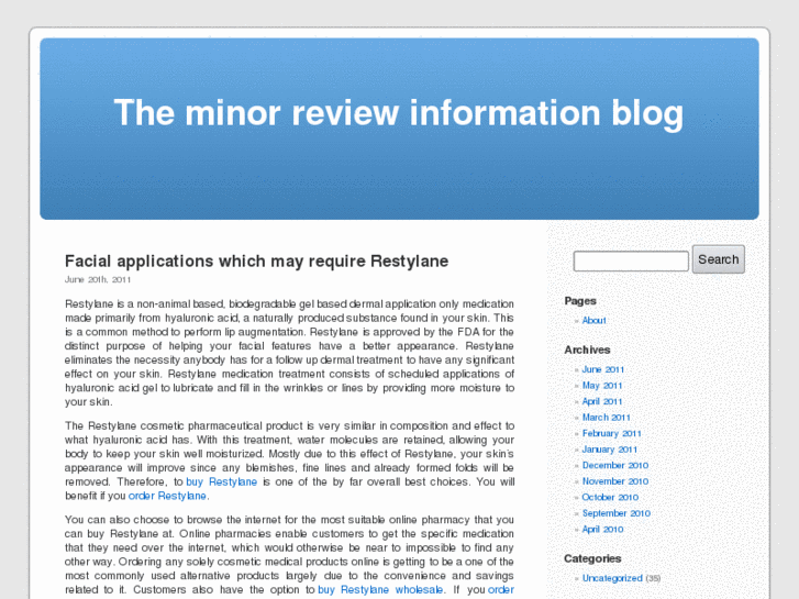 www.minorreview.info