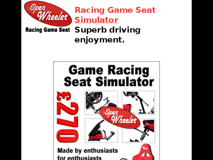 www.racinggameseatsimulator.com