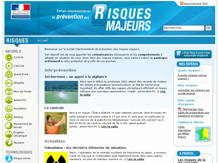 www.risques.gouv.fr