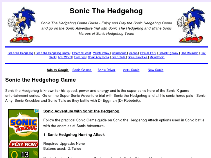 www.sonic-hedgehog-game.com