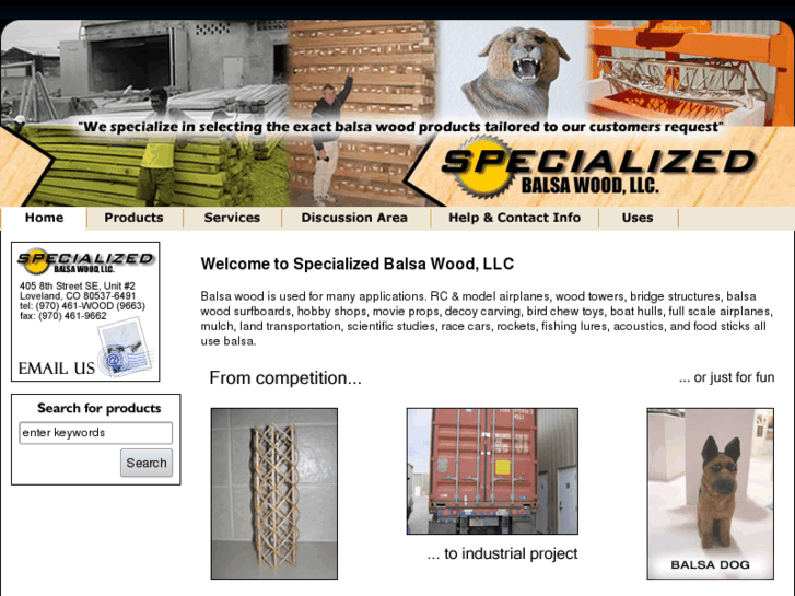 www.specializedbalsa.com