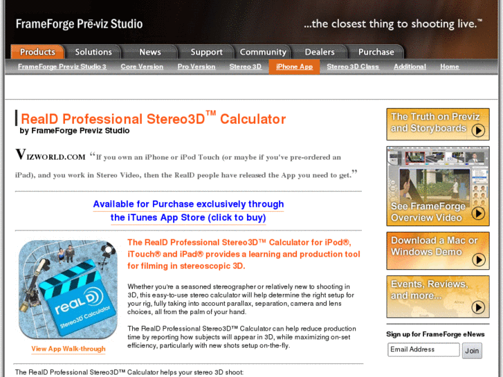 www.stereo3dcalc.com