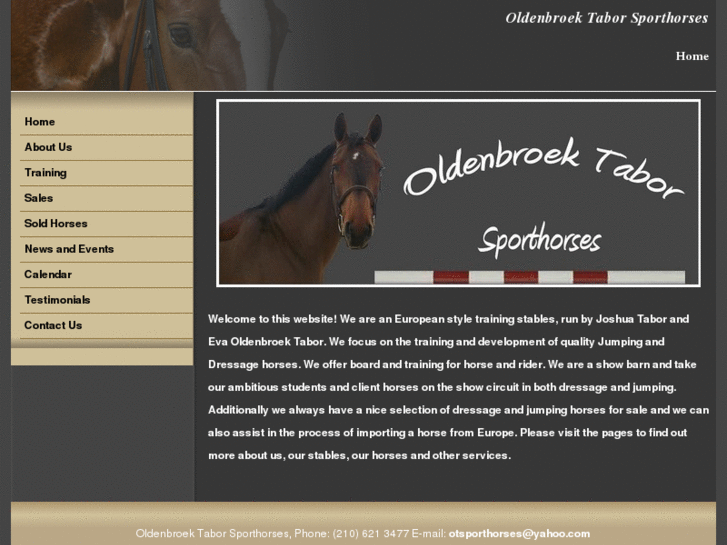 www.taborsporthorses.com