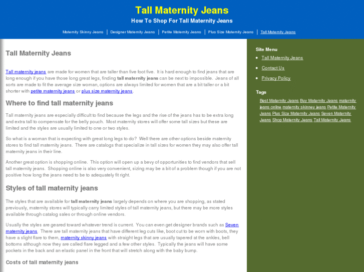 www.tallmaternityjeans.org