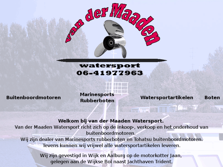 www.vandermaadenwatersport.nl