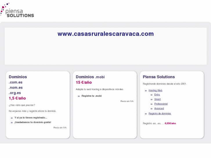 www.casasruralescaravaca.com