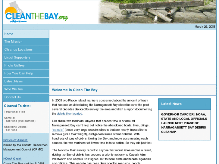 www.cleanthebay.org