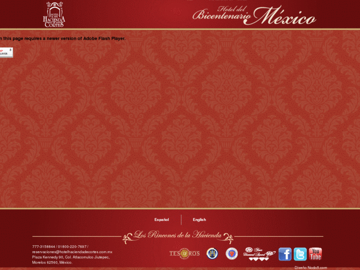 www.hotelhaciendadecortes.com.mx