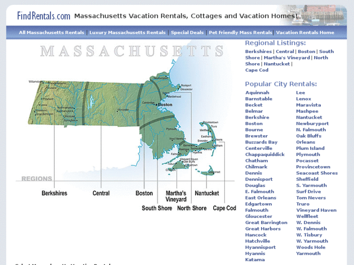 www.massachusettsvacationhomes.com