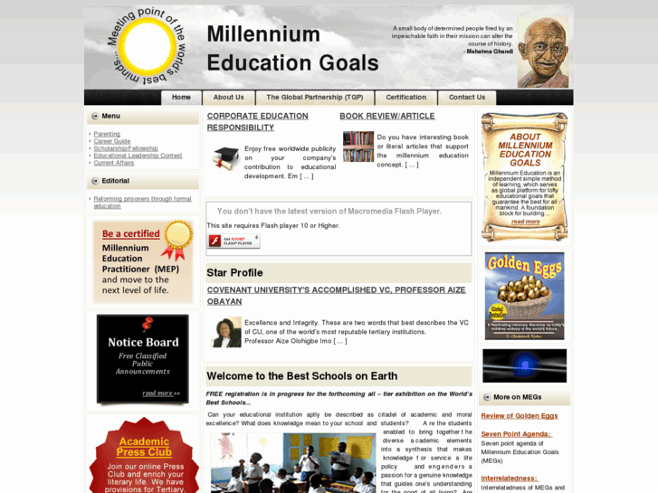 www.millenniumeducationgoals.com