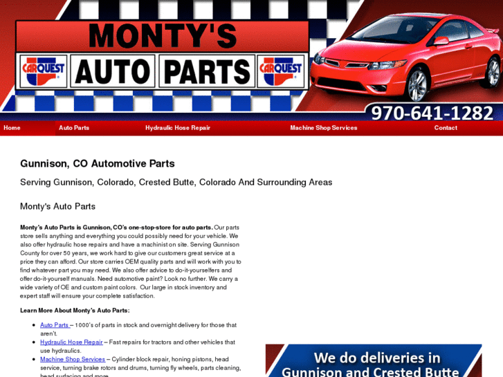 www.montysautopartsgunnison.com