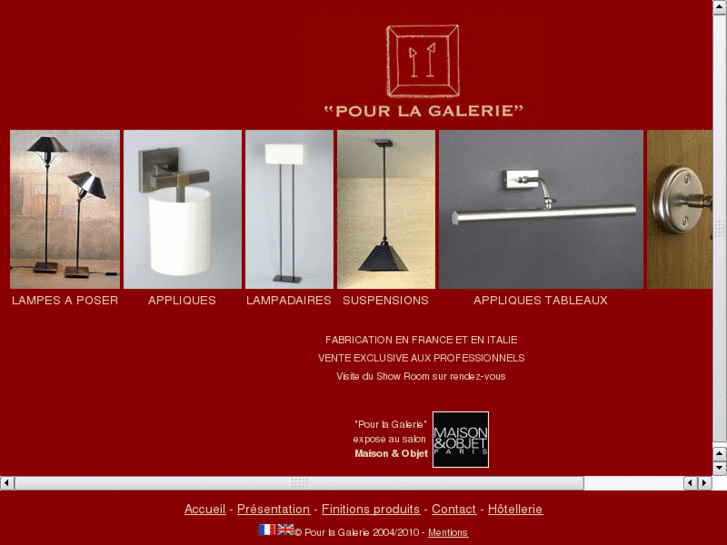 www.pourlagalerie.com