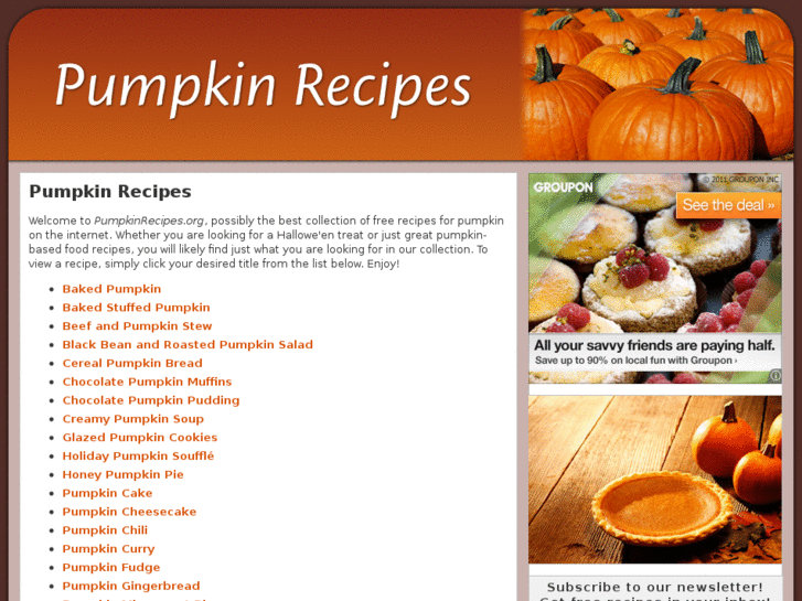 www.pumpkinrecipes.net