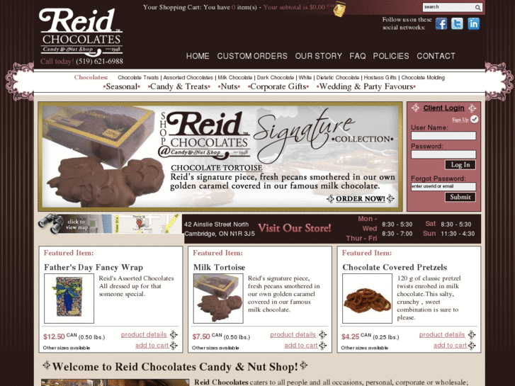 www.reidchocolates.com