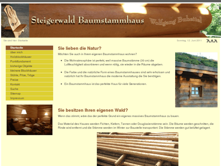 www.steigerwald-baumstammhaus.de