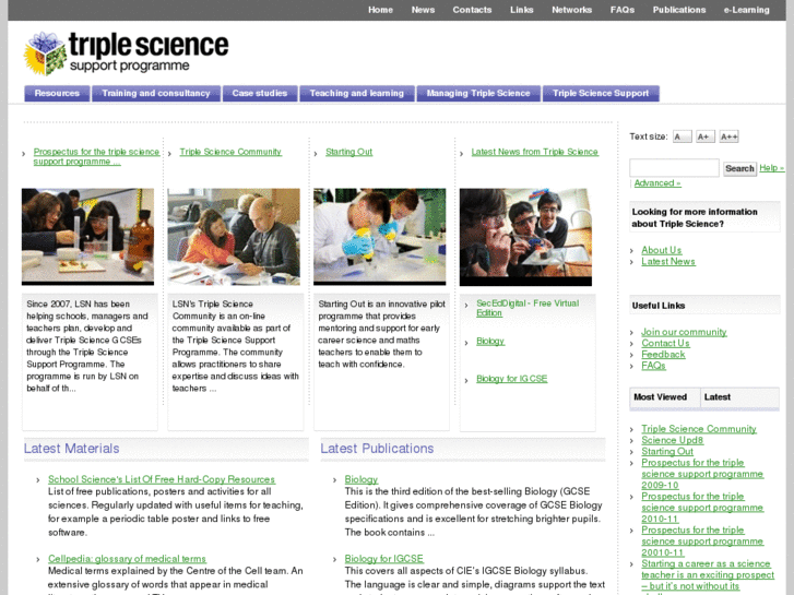 www.triplescience.org.uk
