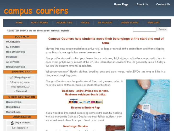 www.campuscouriers.com