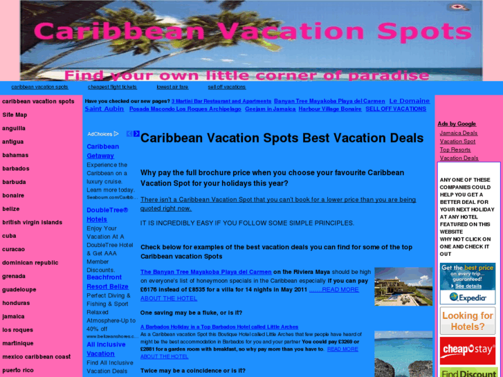 www.caribbean-vacationspots.com