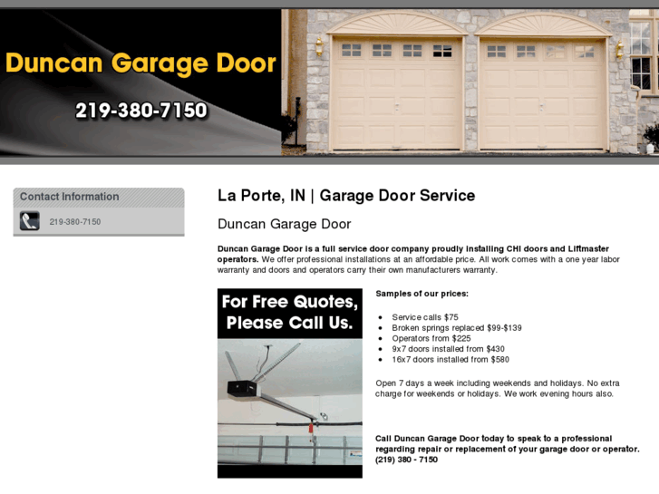 www.duncangaragedoors.com