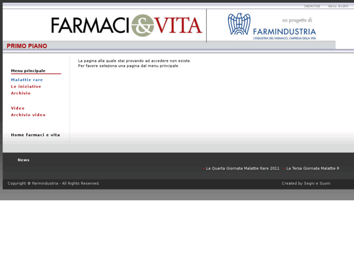 www.farmaci-e-vita-areanews.it