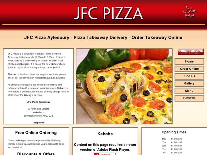 www.jfcpizzaaylesbury.co.uk