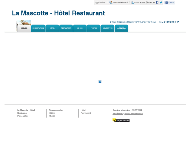 www.lamascotte-hotelrestaurant.com