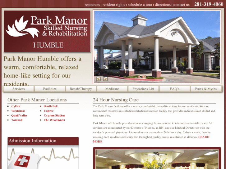 www.parkmanor-humble.com