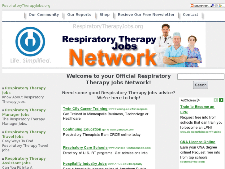 www.respiratorytherapyjobs.org