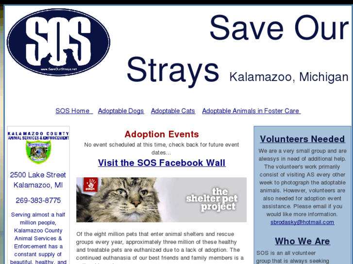 www.saveourstrays.net