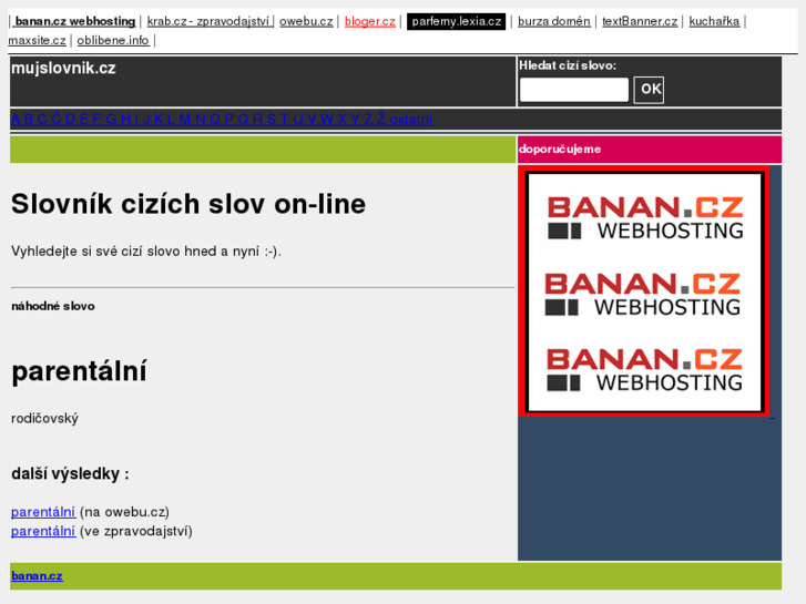 www.slovnik-cizich-slov-on-line.cz