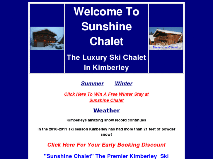 www.sunshine-chalet.com