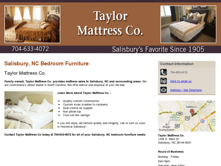 www.taylormattressco.com