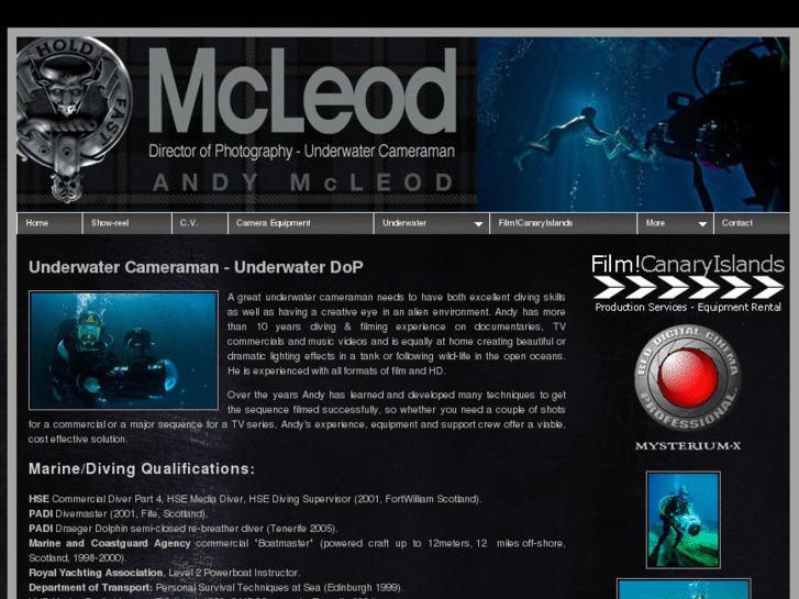www.underwatercameraman.com
