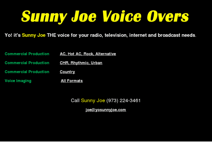 www.yosunnyjoe.com