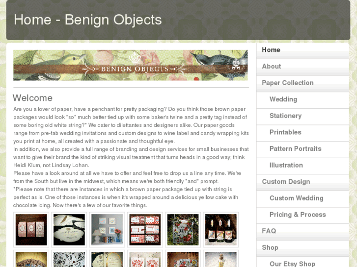 www.benignobjects.com
