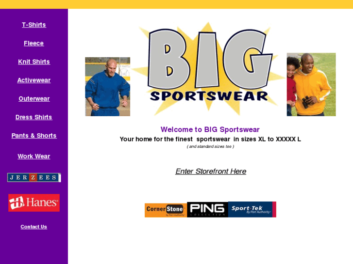 www.bigsportswear.com