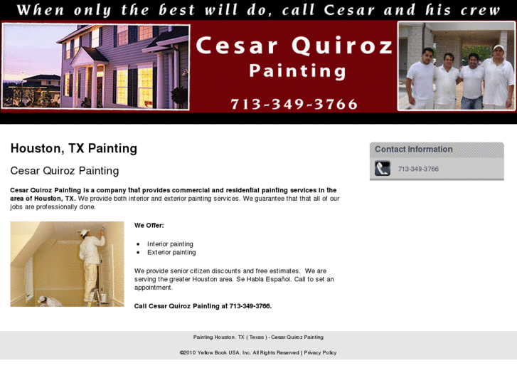 www.cesarquirozpainting.com