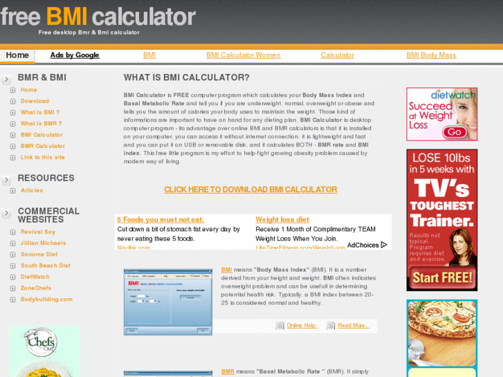 www.freebmicalculator.org