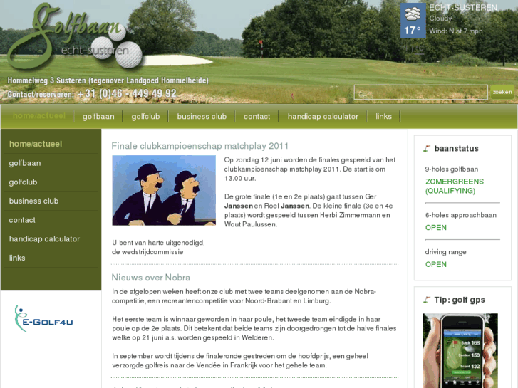 www.golfclubecht-susteren.nl